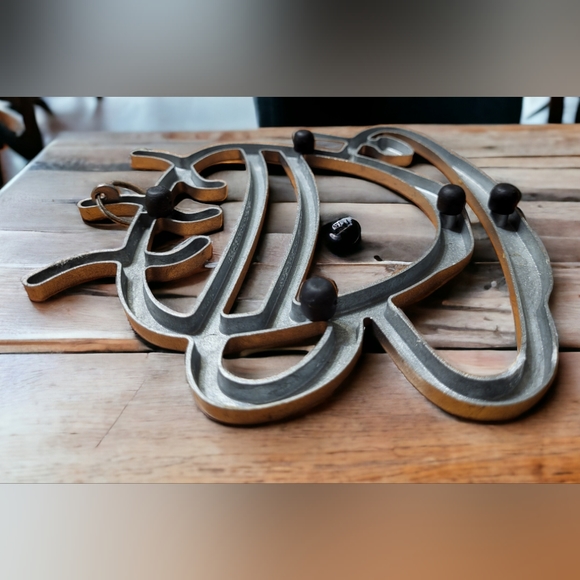 Vintage Cast Aluminum Steaming Coffee Cup Shaped Footed Trivet,Wall hanging - Picture 6 of 6